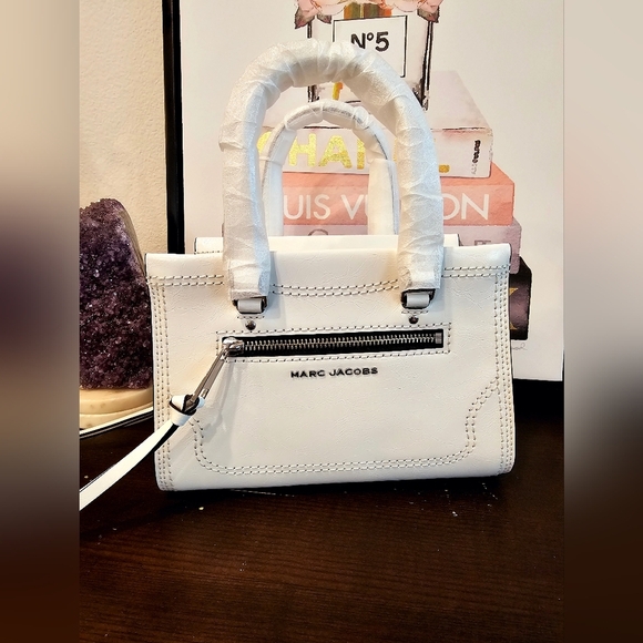 Marc Jacobs White Women's Crossbody Satchel - Picture 1 of 10